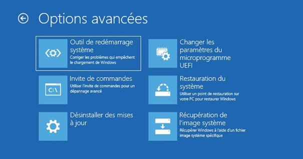 Comment accéder l’outil de redémarrage système sous Windows ?